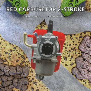 <span class=keywords><strong>ESUM</strong></span> Nouveau carburateur en alliage rouge haute performance 32 mm pour placement à droite, moteur de moto 2 temps 80-110cc, rénovation/amélioration - Product Image 2