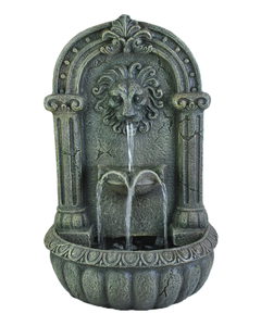 <span class=keywords><strong>Fontaine</strong></span> <span class=keywords><strong>solaire</strong></span> en polyrésine antique de luxe, faite à la main, pour mur, jardin, décoration extérieure - Product Image 5