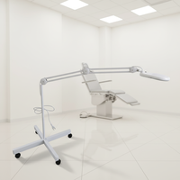 LED Light Beauty Tattoo Lamp Embroidery Machines Magnifying Lamp Beauty Salon Magnifier Lens Height Adjustable