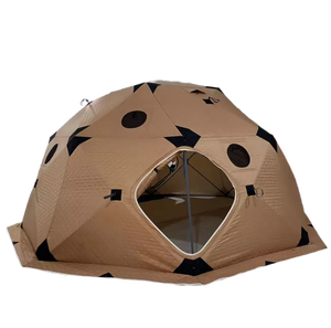 Outdoor Hiking Insulated <strong>Octagon</strong> Ice Fishing Dome Tent Spherical Winter Camping Multi-person Warm Pop-up Hot Sauna Tent - Product Image 6