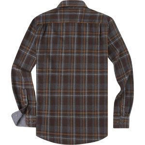 เสื้อเชิ้ตผ้าแฟลนเนลผู้ชาย แขนยาว สไตล์ลำลอง ติดกระดุม ผ้าฝ้าย 100% กันยับ - Product Image 3