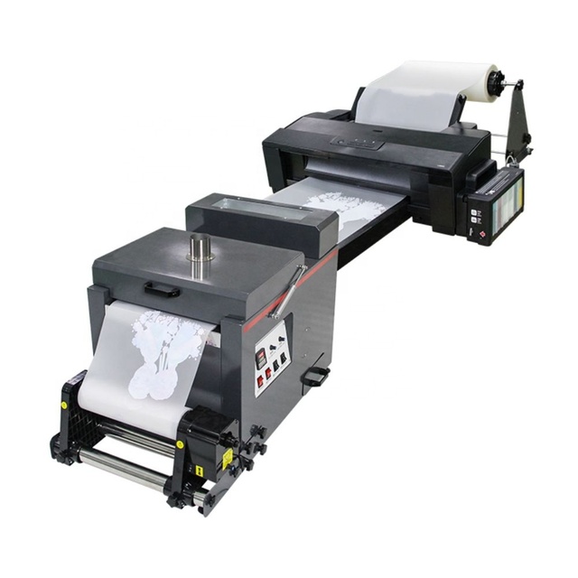 Factory Price Desktop Roll to Roll Dtf Printer Tshirt Printing Machine   A3 Dtf Printer L1800 with Oven