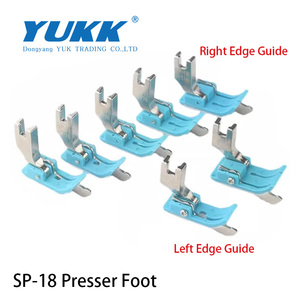 Pied-de-biche de guidage de bord droit/gauche SP-18 pour Machine à coudre industrielle à point noué droit à aiguille unique - Product Image 3