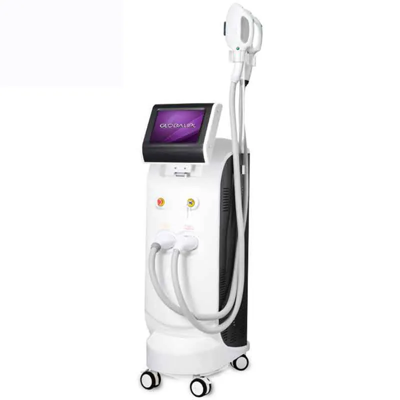 IPL Beauty Equipment Zwei Griffe Klinik Salon Professional Schmerzlos Korea Beauty Dpl Haaren tfernungs laser