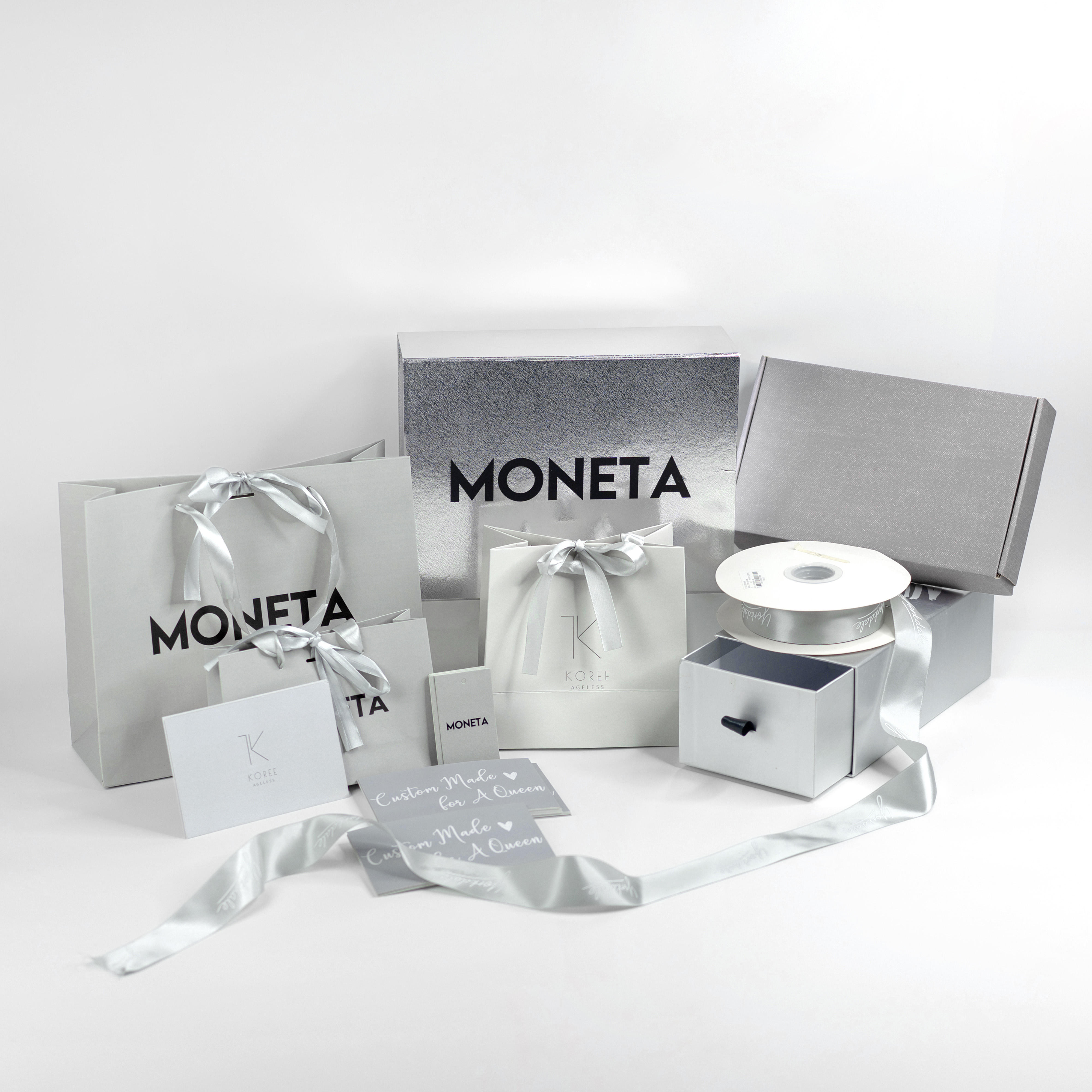 Silver packaging set