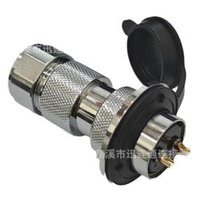 ขั้วต่อการบิน Cixi Xunliantong GX25DF25 แบบ 2-12 ขา ตัวเรือนโลหะผสมสังกะสีทรงกลม หน้าสัมผัสทองแดงชุบทอง IP65 แบบตัวผู้และตัวเมีย - Product Image 4