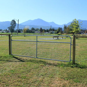 Panel pagar peternakan galvanis gerbang utama Corral untuk ternak kuda digunakan pertanian layanan pemodelan 3D tersedia - Product Image 2