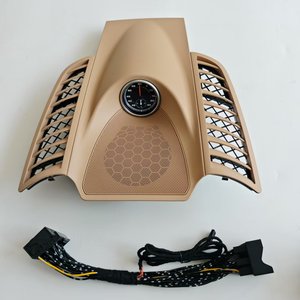 Nouvelle mise à niveau voiture chronomètre intérieur tableau de bord horloge <span class=keywords><strong>centrale</strong></span> boussole temps compteur électronique pour DOSPorsche Cayenne 2011-2017 - Product Image 5