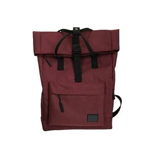 Sac à dos à enroulement pour étudiants, sac à dos de ville à enroulement tendance, sac à dos de voyage urbain, sac à dos de vélo, sac à dos écologique - Product Image 1