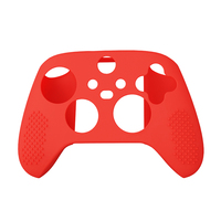 Casing Silikon Warna Polos untuk Kontroler Xbox Series, Kulit Karet Anti Selip 3D untuk Game Pad Xbox Series X S, Penutup Silikon