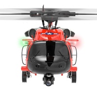Hélicoptère RC professionnel YXZNRC F09S UH60 Flybarless avec gyroscope GPS, double moteur brushless et caméra FPV 5.8G