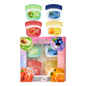 Set de Labiales Frutales Hidratantes: Base de Maquillaje Labial Roja para Reparar Labios Secos, Agrietados y Resistentes a las Arrugas - Product Image 4