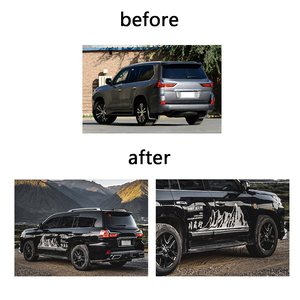 Kit de carrocería de coche montaje de parachoques delantero Facelift a nuevo Kit de carrocería de parachoques de coche labio de parachoques para <span class=keywords><strong>2016</strong></span> <span class=keywords><strong>LEXUS</strong></span> <span class=keywords><strong>570</strong></span> - Product Image 2