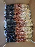 Extensions de cheveux synthétiques au crochet Gypsy Locs de 18 pouces, 3 tons, ondulées, style Goddess Faux Locs pour tresses