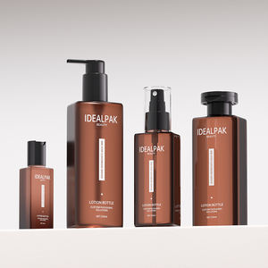 Yüksek kaliteli vücut el yıkama şişeleri 120ml Toner sprey şişe lüks siyah şampuanlık şişe toptan - Product Image 3