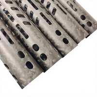 Tubes en fibre de carbone 3K CNC pour la construction, l'aviation, la marine, les drones sportifs - Matériau high-tech polyvalent, haute résistance, léger