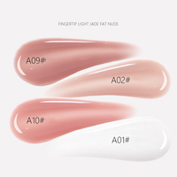 Gel UV naturel sculptant les ongles nivelant la colle de renforcement LED durcissant les ongles professionnels multifonctionnels non toxiques et écologiques