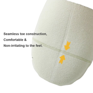 Calcetines de equipo de Yoga y Pilates de estilo informal para mujer, Gel antideslizante punteado, Material de LICRA de compresión con logotipo personalizado para ejercicio físico - Product Image 4