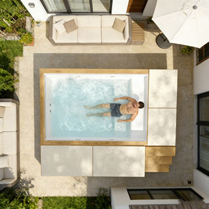 Piscine à immersion tout-en-un avec options de filtration et de chauffage pour la détente en plein air dans la cour - Product Image 3