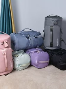 กระเป๋าออกกำลังกายโพลีเอสเตอร์ขนาดใหญ่สั่งทำขายส่ง พร้อมซิปปิด ตัวอย่างฟรี กระเป๋าเป้สะพายหลังกีฬาแบบ unisex สำหรับฟิตเนสและการเดินทาง - Product Image 3