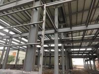 Estructura de Acero Prefabricada Ligera para Taller, de Instalación Rápida y Color Personalizado, Fabricada en China