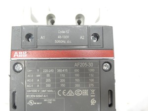 AF205-30-11-<b>12</b> AF205301112 Contactor 3 Pole for Plc - Product Image 1