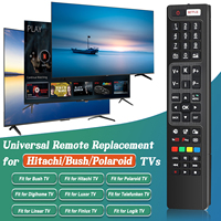 Télécommande universelle de remplacement RC4848F RC-4848F pour Hitachi/Polaroid/Luxor/Bush Smart TV