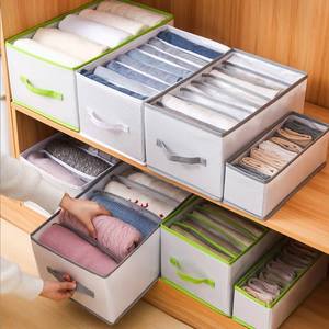 Scatola Pieghevole Trasparente per Conservazione Vestiti e Pantaloni, per Bagno e Uso Portatile, Cassetto Organizzatore Portatile con Scomparti - Product Image 2