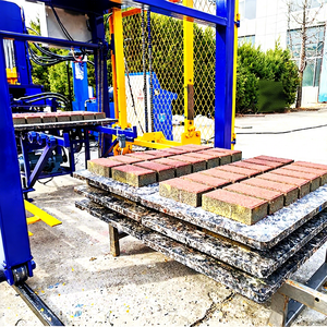 QT4全自動PLC制御レンガ製造機油圧圧力中空ブロックメーカー - Product Image 6