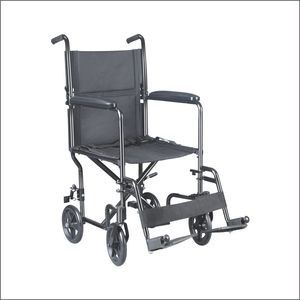 Silla de ruedas de transporte Manual plegable ajustable de alta calidad Venta caliente para ancianos - Product Image 1