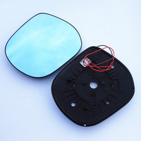 Lentille en verre bleu de rétroviseur latéral avec indicateur led pour Toyota LAND CRUISER 2010-2021 PRADO LEXUS GX460