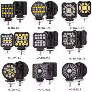 Nueva Luz LED Redonda de 4 Pulgadas para Camiones, Luz de Trabajo LED para Autos, Luz Auxiliar Todoterreno para SUV y Barcos, Venta al Por Mayor - Product Image 2