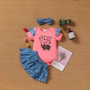 Nouveautés 2022 : Ensembles de vêtements pour bébé fille, combinaisons, vêtements pour nourrissons en gros - Product Image 1