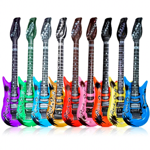 Decoraciones para Fiestas, Accesorios Inflables para Fiestas, Instrumento Musical, Guitarra Inflable, Banda <span class=keywords><strong>de</strong></span> <span class=keywords><strong>Rock</strong></span> Inflable para Fiesta <span class=keywords><strong>de</strong></span> Carnaval - Product Image 2