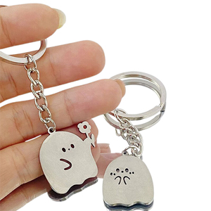 Porte-clés en alliage de zinc artisanal JIAYUE, léger, de haute qualité, accessoire de sac à dos exquis, cadeau de remise de diplôme, logo personnalisé - Product Image 1