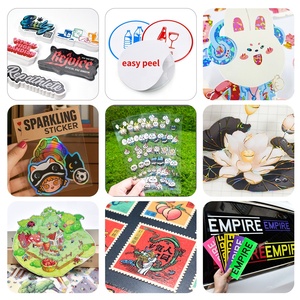 Pegatinas para Exteriores Resistentes a los Rayos UV, Duraderas, Impermeables, de Vinilo Holográfico, Personalizadas y Troqueladas - Product Image 3
