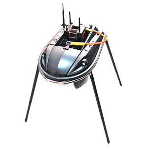 Nuevo Soporte para Barco Cebador con Marco de Acero Inoxidable y Patas Retráctiles de Fibra de Carbono, Soporte Portátil para Barco Cebador, Accesorios para Barco Cebador - Product Image 1