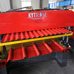 Máquina para Fabricar Tejas de Doble Capa, Accionada por Motor, Línea de Producción de Láminas para Techo Trapezoidales y Corrugadas - Product Image 4