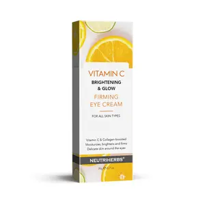 Crema ocular de vitamina C, crema hidratante revitalizante de larga duración, para Relive, sequedad, venta al por mayor