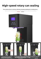 Máquina Selladora de Latas Comercial Semiautomática para Té de Burbujas, Bebidas de Café, Fácil Operación