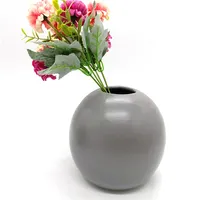 Простой домашний орнамент, фарфоровые цветы, роскошные керамические декоративные вазы среднего размера