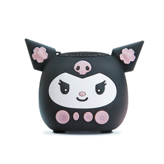 T33 Popular K-uromi Children Speaker Cute Cartoon Portable Speakers Supports BT TF FM TWS Waterproof Lanyard Children's Gift