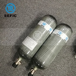 Cilindro compuesto de fibra de carbono para <span class=keywords><strong>submarinismo</strong></span>, cilindro de oxígeno de 6,8l, diferentes tamaños - Product Image 5