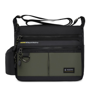 Sac à bandoulière multifonction pour homme, petit sac à bandoulière vertical, sac à bandoulière imperméable pour homme - Product Image 1