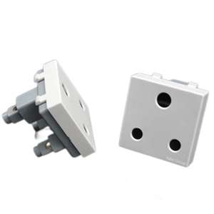 Prise modulaire sud-africaine 250V 16A Module de prise murale en céramique standard sud-africain - Product Image 5