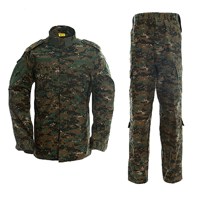 Chenhao Camouflage manches longues hommes uniformes veste tactique et pantalon ensemble vêtements d'entraînement d'assaut pour la chasse en plein air