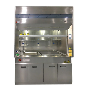 Custom School Laboratorium Chemisch Resistent Ducted Stalen <span class=keywords><strong>Fume</strong></span> Hoods Voor <span class=keywords><strong>Biobase</strong></span> Met Kast En Afzuigventilator - Product Image 5