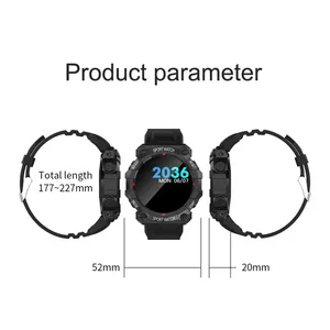 FD68 Nuevo Reloj Inteligente para Hombre y Mujer con Pantalla Táctil AMOLED, Gel de Sílice, Monitor de Actividad Física, Reloj Deportivo Conectado, iOS y <span class=keywords><strong>Android</strong></span> - Product Image 6
