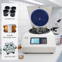 Prix de vente direct usine MKE VL-6B 4x750ml Centrifugeuse de laboratoire universelle de table à basse vitesse avec écran LCD 110V/220-240V