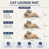 Hamac pour chat avec fenêtre en maille respirante, lit suspendu pour chats, toutes saisons, utilisation en intérieur avec ventouses
